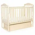 Кроватка для новорожденных BEBIZARO JAMESON DREAM VANILLA Универсальный маятник с ящиком (ШхГхВ) 127х69х110 см