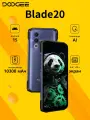 Смартфон DOOGEE Blade20 20(4+16)/128 ГБ,10300 мАч, Android 15,6,6 HD+, Dual nano SIM, Фиолетовый