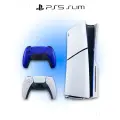 Игровая приставка Sony PlayStation 5 slim (версия с дисководом) + 2-й геймпад (синий, Cobalt Blue)