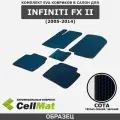 ЭВА ЕВА EVA коврики CellMat в салон Infiniti FX II, Инфинити ФХ, 2-ое поколение, 2005-2014