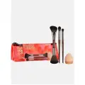 Набор кистей для макияжа и спонж tools kit holiday-24