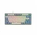 Varmilo VXT81 Eucalyptus Kailh Prestige Light, белый/зеленый, игровая клавиатура