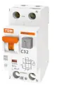 Дифференциальный автомат Tdm Electric АВДТ 63 2Р(1Р+N) C32 30мА 6кА тип А, SQ0202-0005
