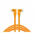 Кабель Tether Tools TetherPro USB-C Right Angle to USB-C Right Angle 4.6m Orange [CUC15RT2RT-ORG]