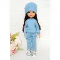 Комплект одежды и обуви для кукол Paola Reina 32 см, голубой