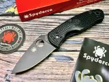 Нож складной Spyderco SC136PBBK Persistence, Black Blade, FRN Handle