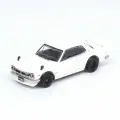 Машинка INNO64 1/64 Nissan Skyline 2000 GT-R KPGC10 White Diecast Scale Model Car