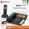 Motorola Cordless Telephone, Long-Range Wireless Landline, Telemarketing Fixed-Line Phone 16GB, Piano Lacquer, Office And Home Use Executive Manager Phone C7501RC