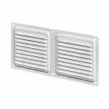 Решетка вентиляционная Event металлическая, 100х200 мм, белая, 1020ВРС