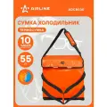 Сумка-холодильник (термосумка) PIZZA GO 55л (47*47*25см), оранжевая ADCB030 AIRLINE