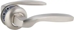 Дверные ручки Edson 18-Z01 без запирания алюминий никелированное покрытие цвет никель