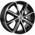 Колесный литой диск КиК Арнар R16x7 5x108 ET50 CB63.35 Almaz_black