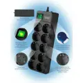 Сетевой фильтр SVEN SF-10E-16, удлинитель, 3680 Вт, 10 розеток, 1.8 м