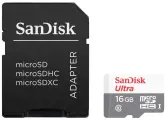 Карта памяти SanDisk Ultra microSDHC UHS-I Cl10 +ад, SDSQUNS-016G-GN3MA