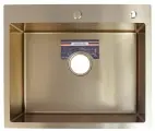 Мойка для кухни их нержавеющей стали GERHANS K36050G золото