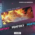 Коврик для мыши большой Клинок Ренгоку