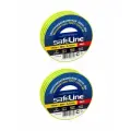 Safeline Изолента 19мм х 20м желто-зеленая, 2 шт