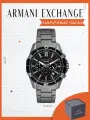 Наручные часы Armani Exchange, стальной/черный