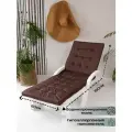 Матрас для лежака/ шезлонга 190*60*6 Everena Outdoor Tafting oxford choko