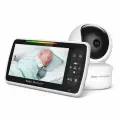 Беспроводная поворотная видеоняня Baby Monitor VB801 SM650 VB603 VB605 с двусторонней связью / цветной экран / радионяня с колыбельными мелодиями и режимом ночного видения