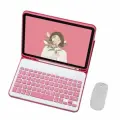 Чехол-клавиатура Neutral Miaokong Pro, кожаный, для iPad, с Bluetooth, красный