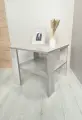 Стол журнальный цемент светлый
