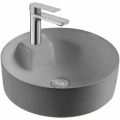 Раковина Aquatek AQ5212-MG европа 405*405*140 для установки на столешницу, матовый серый