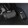Накладки на педали черные Geely Coolray new / Джили Кулрей рестайлинг 2023-2025 г. в
