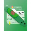 Сапборд HIPER BEAR SUPB-0147, 320/82/15, давление 12-15 PSI, выдерживает до 140 кг, зеленый/коричневый
