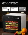 Сушилка EnviTec E-Dryer F12, конвективная, 6 поддонов, 500 Вт, с таймером, с регулировкой температуры