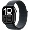 Умные часы Apple Watch Series 10, 46mm, Jet Black Aluminum Case, Sport Loop