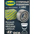 Подшипник передней ступицы Logan Рено Логан Sandero Largus Ларгус Albea GB40706R00