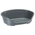 Пластиковый лежак для собак SIESTA DELUXE 4 темно-серый