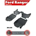Коврики резиновые в салон 3D LUX для Ford Ranger (2011-н. в.)/ Форд Ренджер / комплект ковров/ SRTK