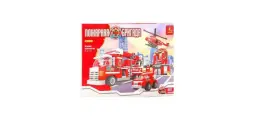 Конструктор Пожарная бригада Огнеборцы, 697 деталей, для кого: для мальчика