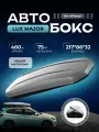 Автобокс на крышу LUX MAJOR серый металлик 460 литров, двусторонний (2170х860х320) (арт. 794232)