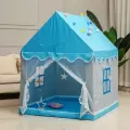 Палатка для детей, игровой детский домик Домик голубой, 135*125*95 см