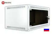 Шкаф телеком настенный ШТС2 GK 4U 600x350 С (дверь стекло) GK Electric