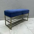 Банкетка в прихожую для обуви 100х35х55см с ящиком для хранения STEEL MEBEL (БПБ-005) Обувница с сидением