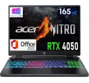 Ноутбук ACER Nitro 16 IPS 165гц, Ryzen 7 8845HS( 8 ядер до 5.1Ghz), 32 GB DDR5, SSD 1 TB, RTX4050-6GB, Win11+Office