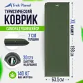 Самонадувающийся коврик Trek Planet Relax 70 для туризма и рыбалки. Толщина 7 см.