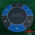 Покерное сукно круглое диаметр 120 см
