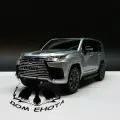 Машинка LEXUS LX600. Металлическая модель автомобиля Лексус LX 600 серебро 22см. Инерционная игрушка машина 1:24