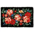 PN-0184507 Набор для вышивания (коврик) Vervaco, Roses 70х44, Розы, ковровая техника.