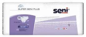 Seni Подгузники для взрослых Super Plus, 55-80 см, S (30 шт.)
