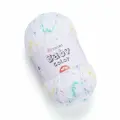 Пряжа BABY COLOR (YarnArt), белый с мятой - 214, 100% акрил, 5 мотков, 50 г, 150 м.