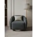 Кресло крутящееся ZAFFIRO премиум дизайн, велюр