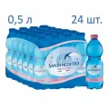 Минеральная вода San Benedetto / Сан Бенедетто негазированная ПЭТ 0.5 л (24 штук)