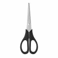 Ножницы Erich Krause Standard, 170мм, черные, в картонной упаковке с европодвесом (14861), 12шт.