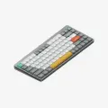 Клавиатура Nuphy AIR75v2 QMK беспроводная/проводная Lunar Gray, RGB, Hot Swap, Wisteria Switch (AIR75v2-LG-23)
